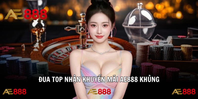 Đua top nhận khuyến mãi AE888 khủng